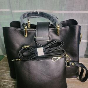 Amari Handbag Bond And Mason Small Wallet Inside With Soulder Strap Optional